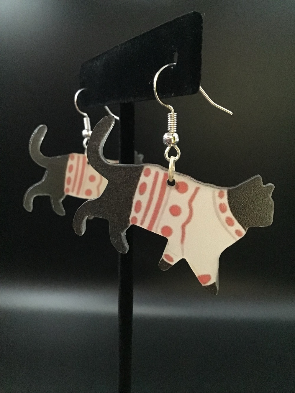 Sweater Cats Earrings